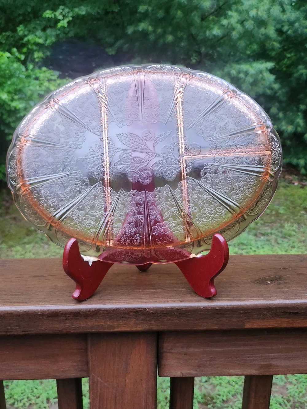 Jeannette Glass Cherry Blossom Pink Depression Glass 13